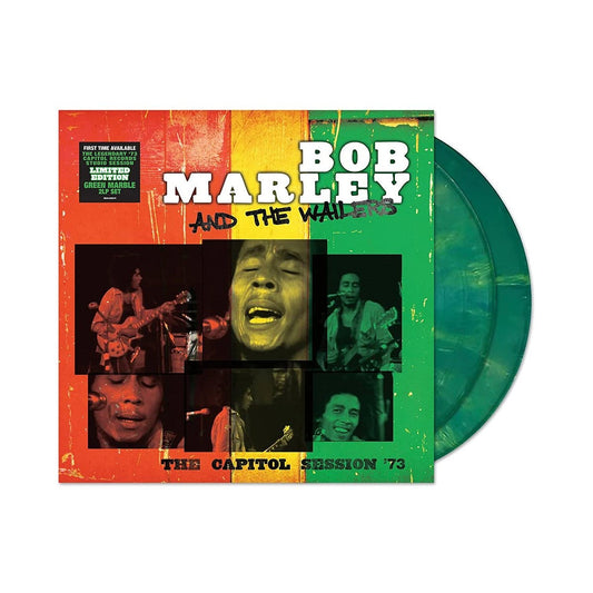Bob Marley - The Capitol Session 73 Exclusive Limited Edition Green Marble Vinyl 2x LP Record